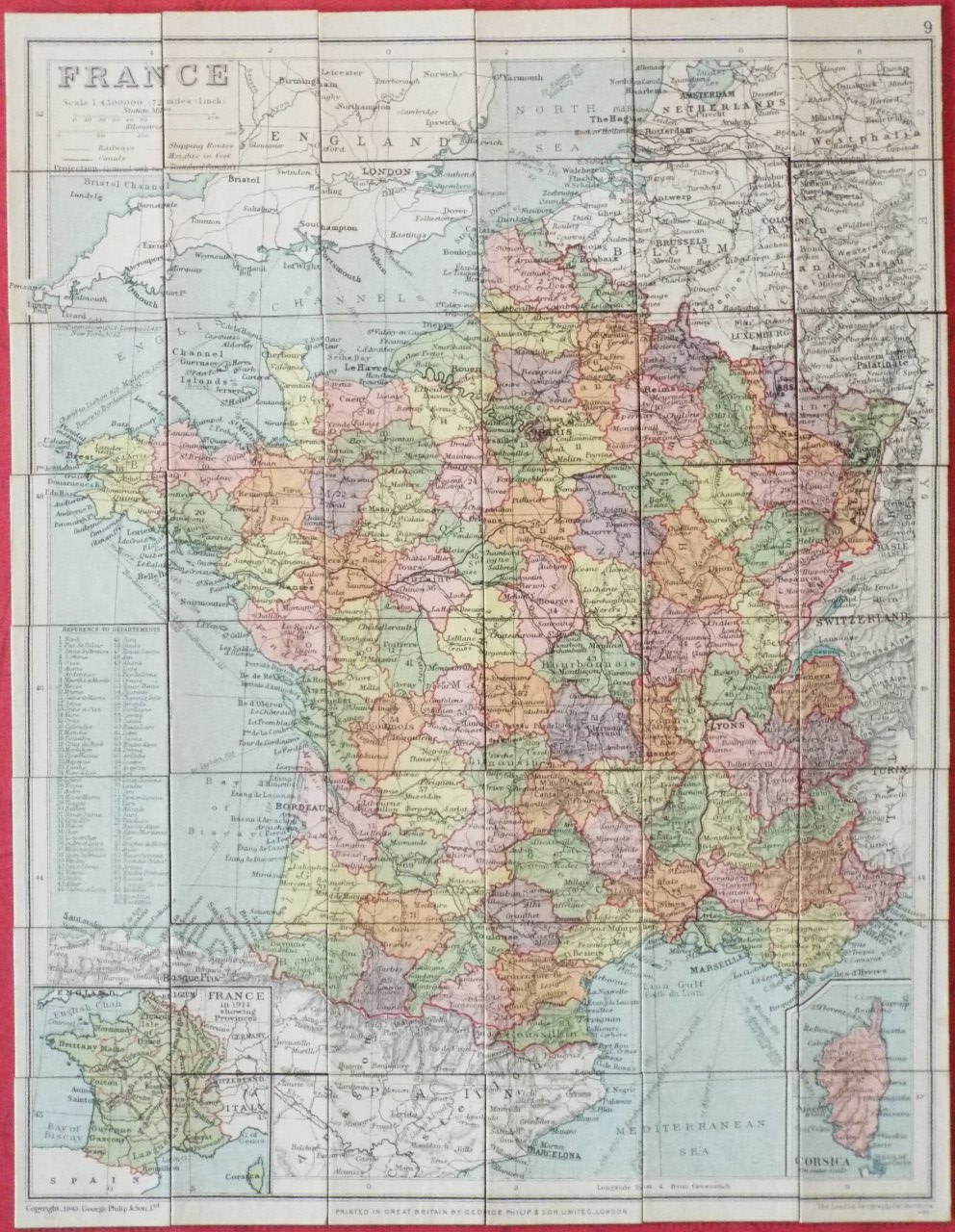 Map of France